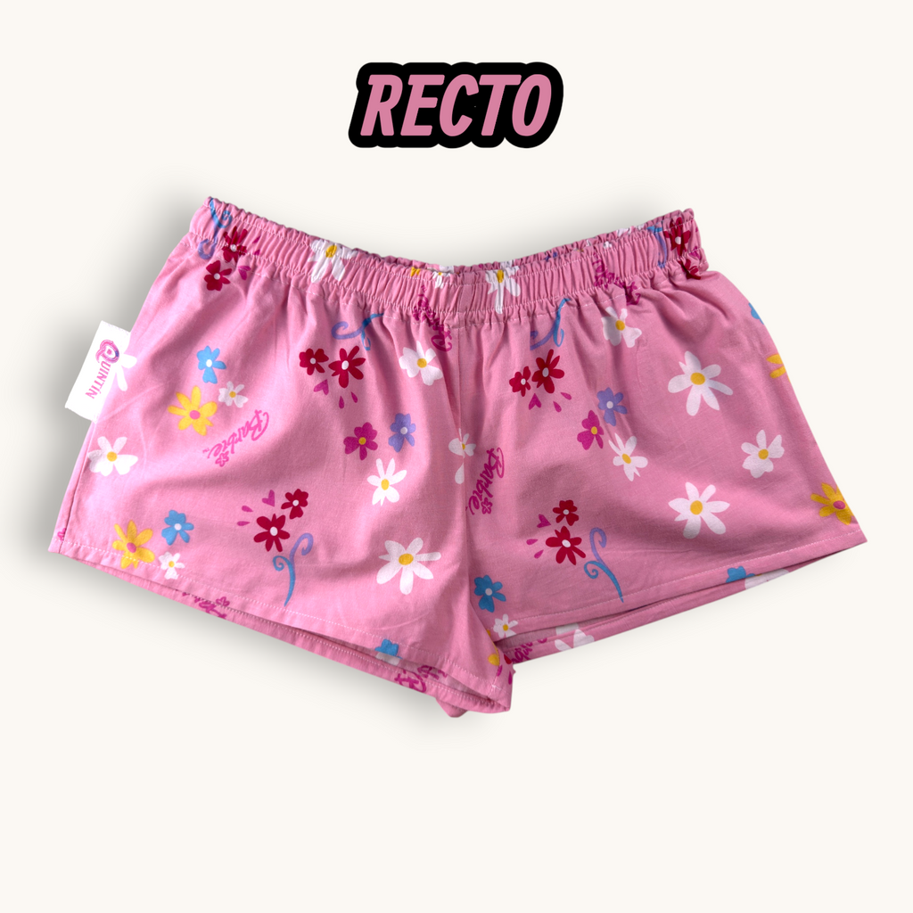 Mini-short Barbie Rose n°3 – Pop Culture & Rose Bonbon – Quintín