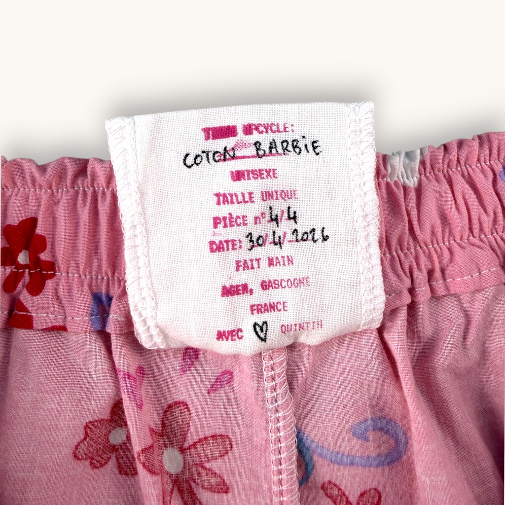 Mini-short Barbie Rose n°3 – Pop Culture & Rose Bonbon – Quintín