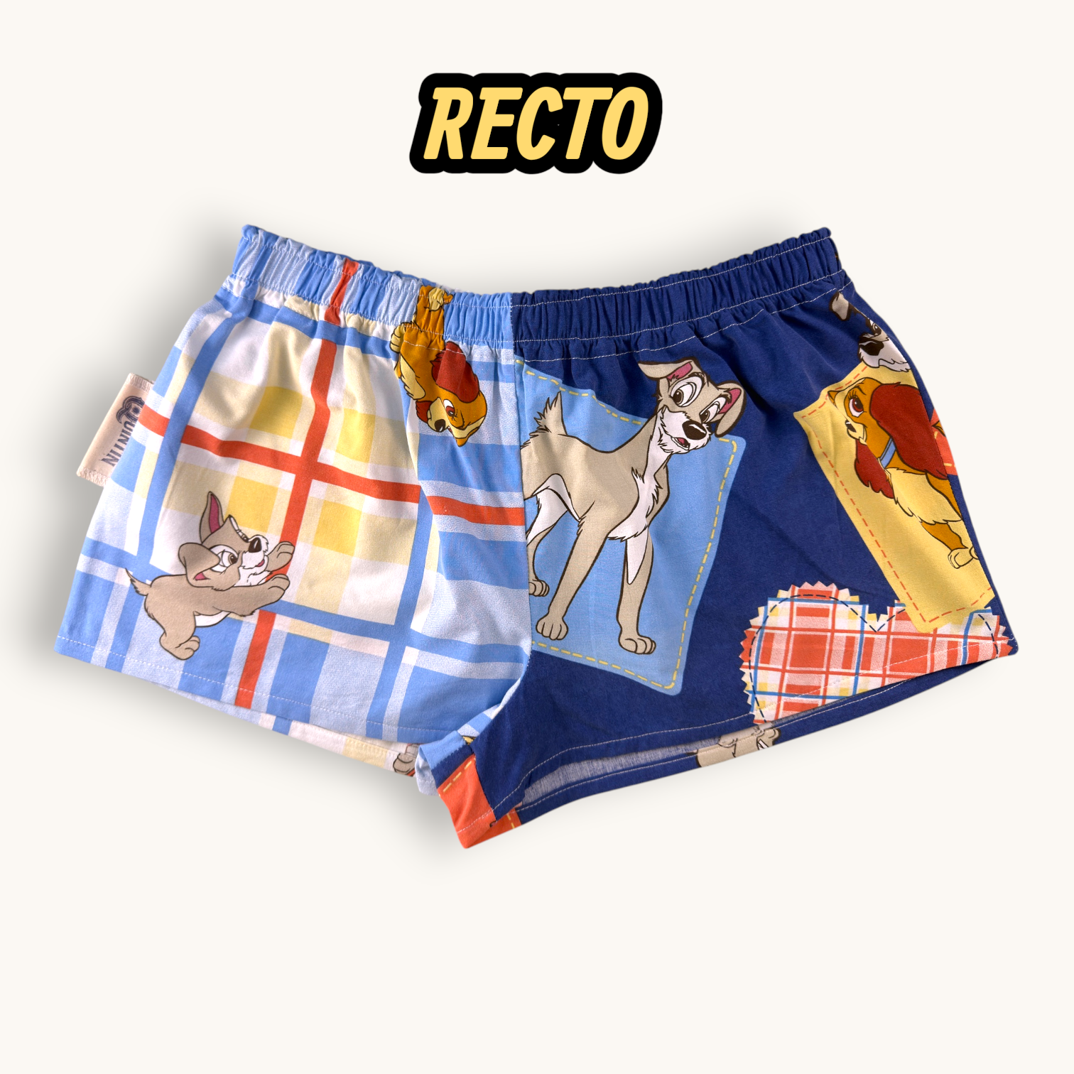 Mini-short Belle et le Clochard n°3 – Pop Culture – Quintín