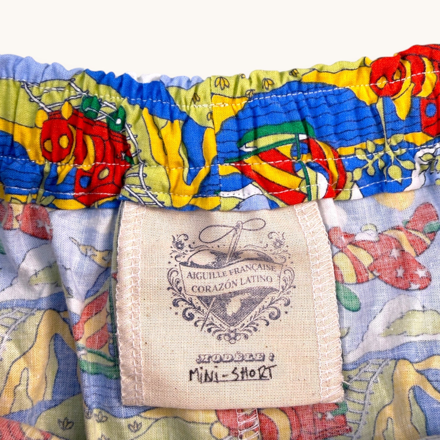 Mini-short Montgolfières Vintage – Collection Pop Culture – Quintín