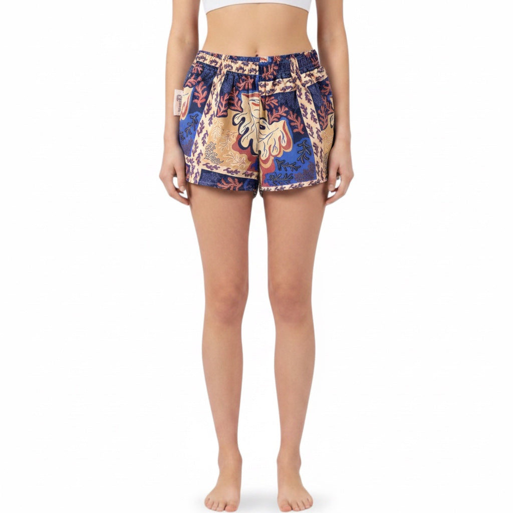 Mini-short Corail Marin – Collection Fleurs – Quintín