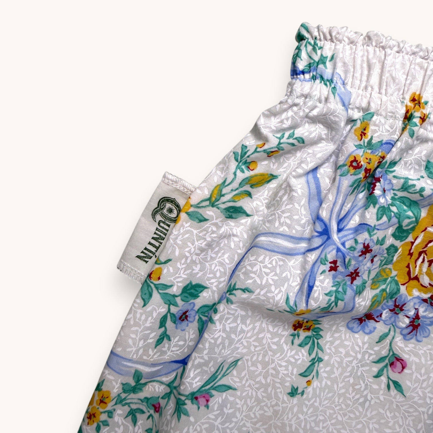 Pantalon Évasé Pivoines n°2 – Collection Fleurs – Quintín