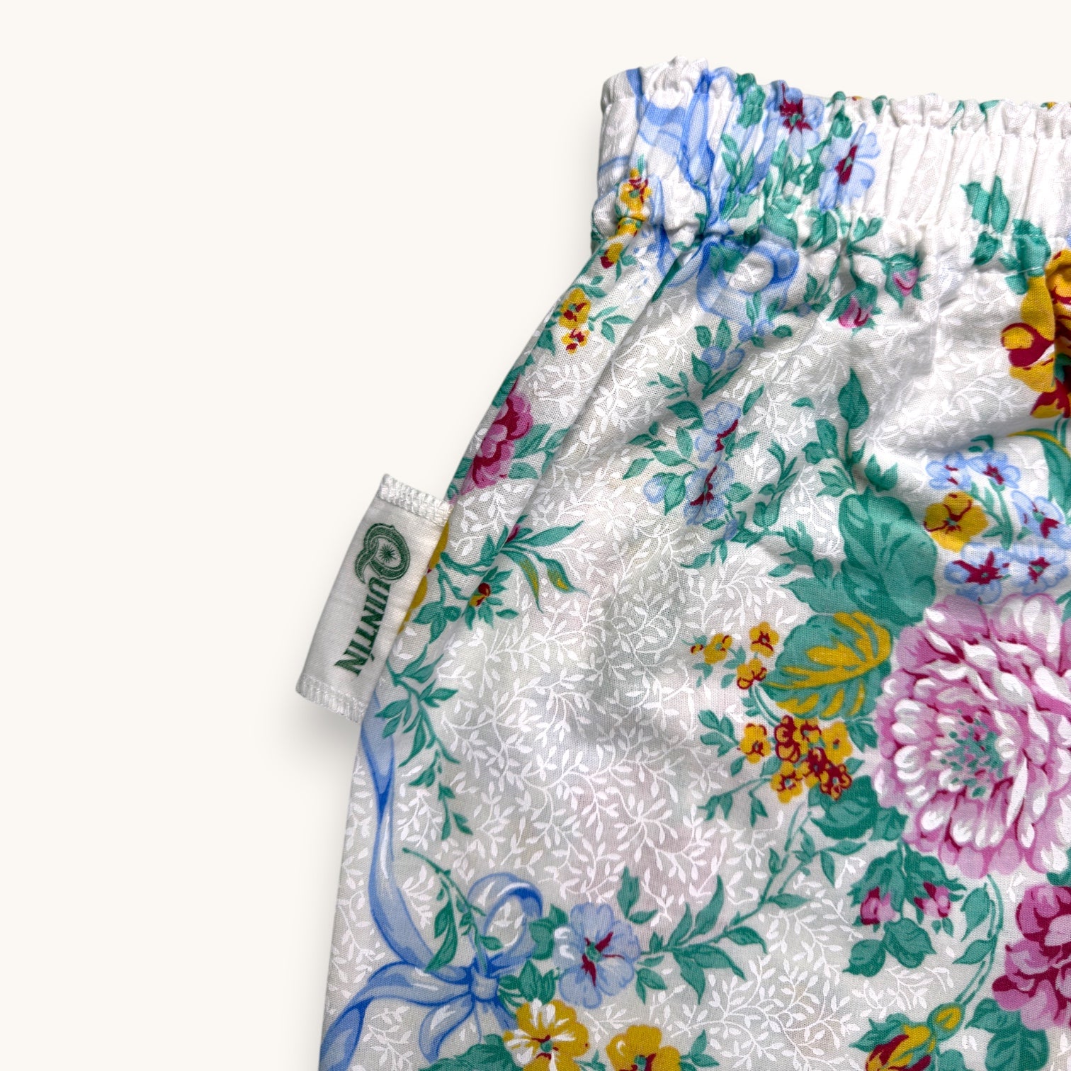 Pantalon Évasé Pivoines – Collection Fleurs – Quintín