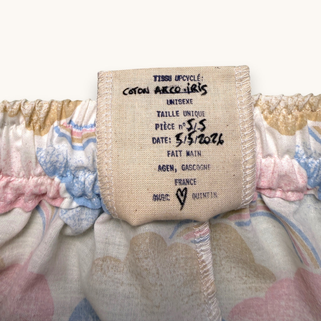 Pantalon Évasé Arco Iris Pastel – Collection Paysage & Rose Bonbon – Quintín