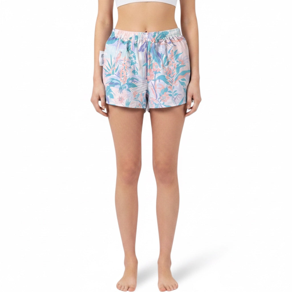 Mini-short Tropical Pastel – Plage du Brésil – Collection Paysage – Quintín