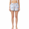 Mini-short Fleurs Pastel Bleues & Roses n°2 – Collection Fleurs – Quintín