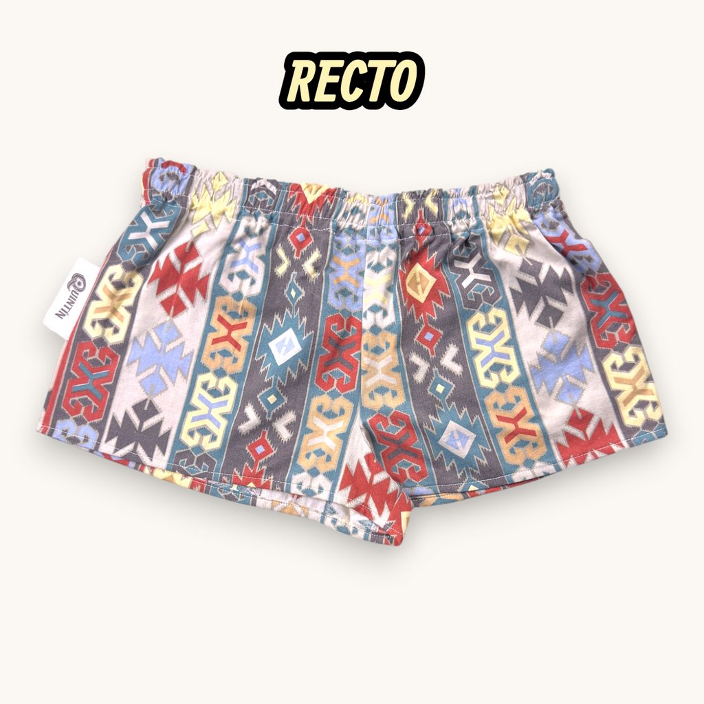 Mini-short Inca Vertical n°2 – Collection Géométrique – Quintín