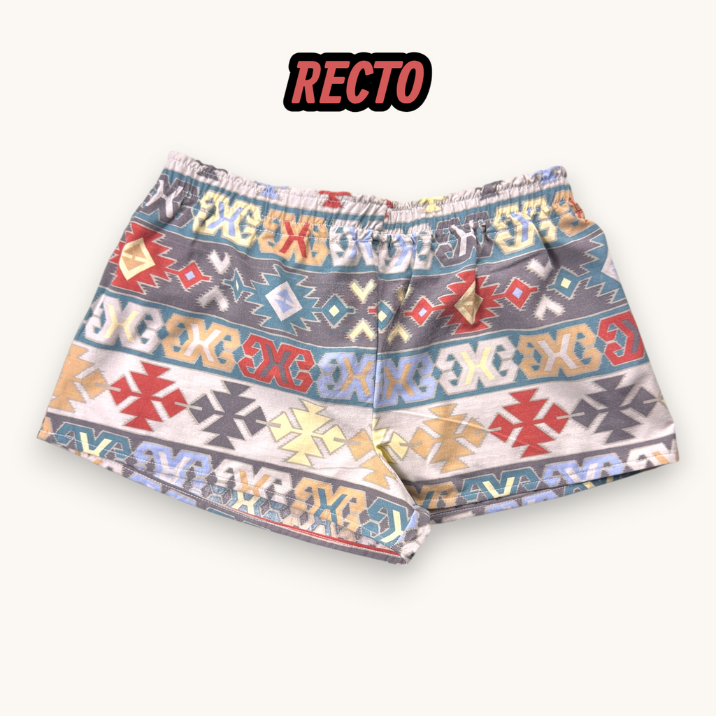 Mini-short Inca Horizontal – Collection Géométrique – Quintín