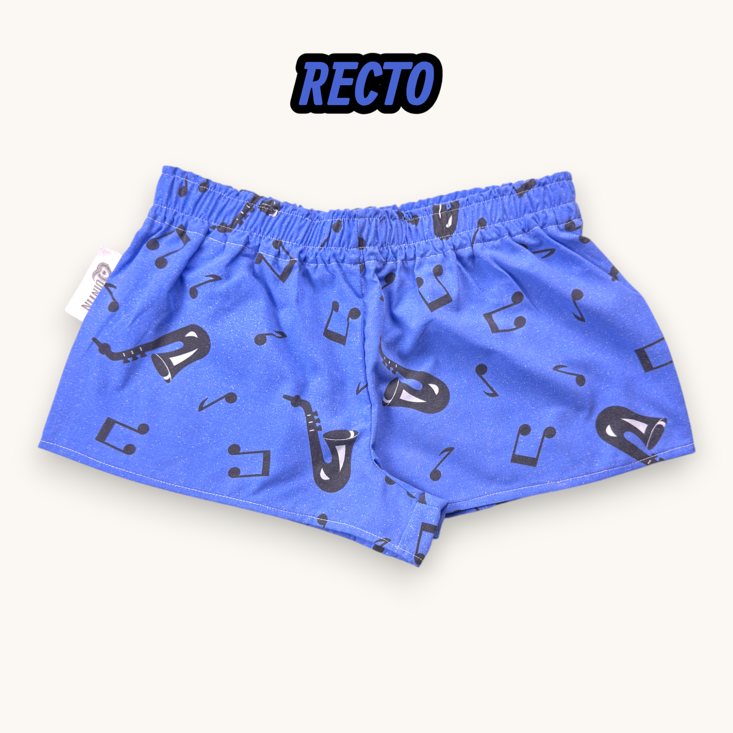 Mini-short Music & Saxo – Collection Pop Culture – Quintín