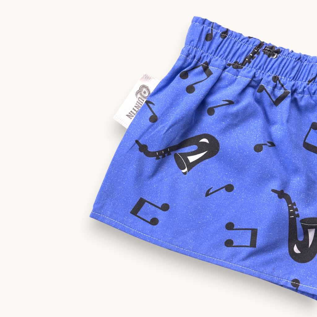 Mini-short Music & Saxo – Collection Pop Culture – Quintín