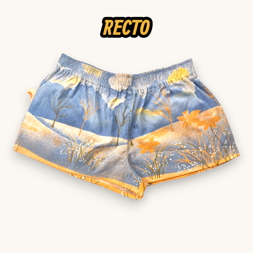 Mini-short Paysage Sunset Orangé – Collection Paysage – Quintín
