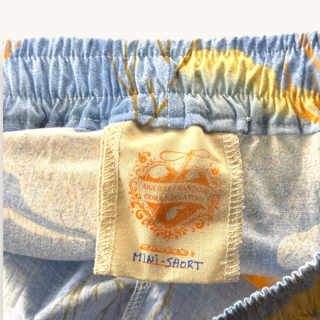 Mini-short Paysage Sunset Orangé – Collection Paysage – Quintín