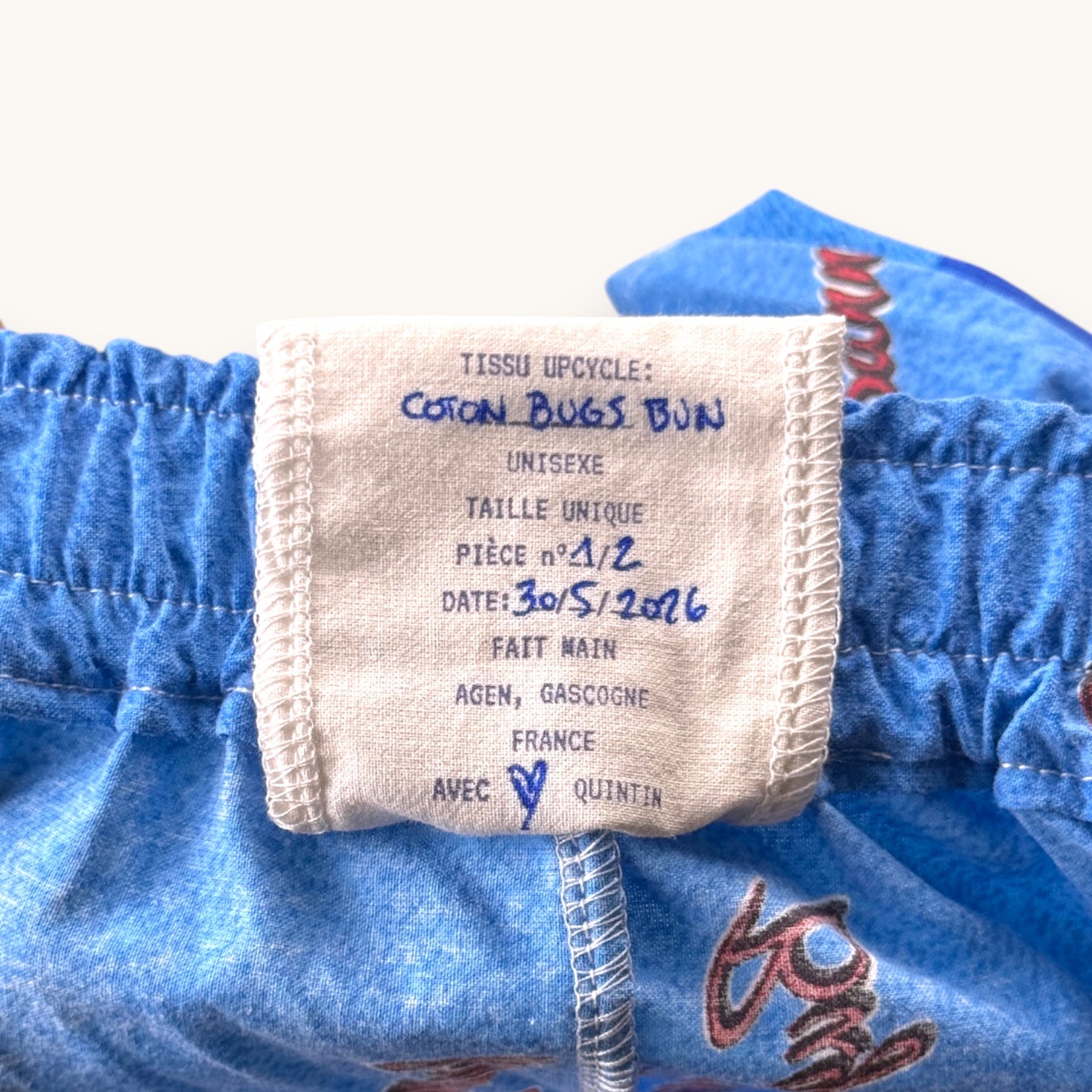 Mini-short Bugs Bunny "Cool Total !" – Collection Pop Culture – Quintín