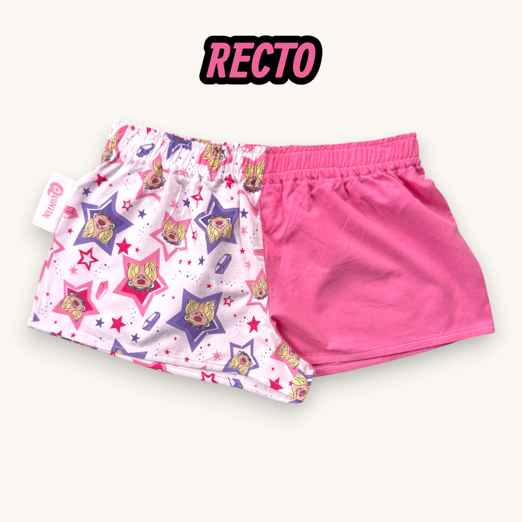 Mini short Âge 2 Glace Rose – Pop Culture & Rose Bonbon – Quintín