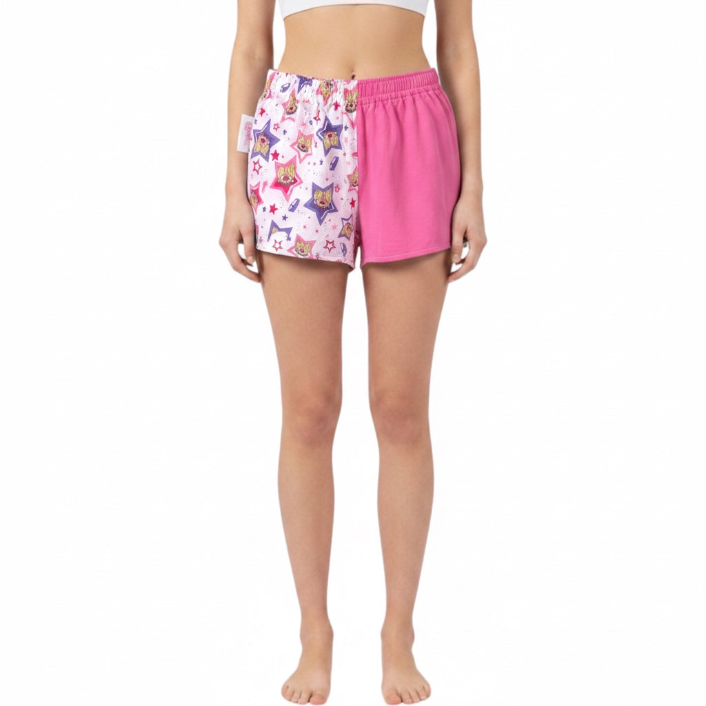 Mini short Âge 2 Glace Rose – Pop Culture & Rose Bonbon – Quintín