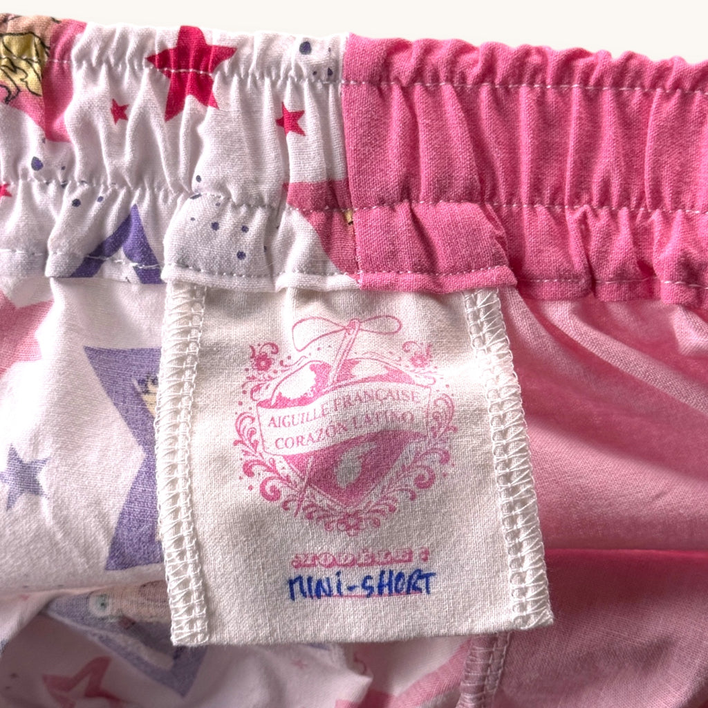 Mini short Âge 2 Glace Rose – Pop Culture & Rose Bonbon – Quintín