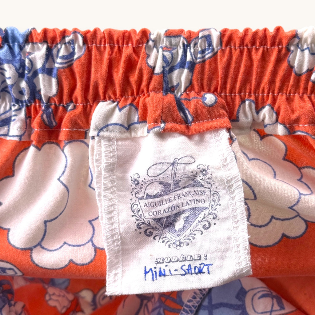 Mini-short Moto Vintage – Collection Pop Culture – Quintín