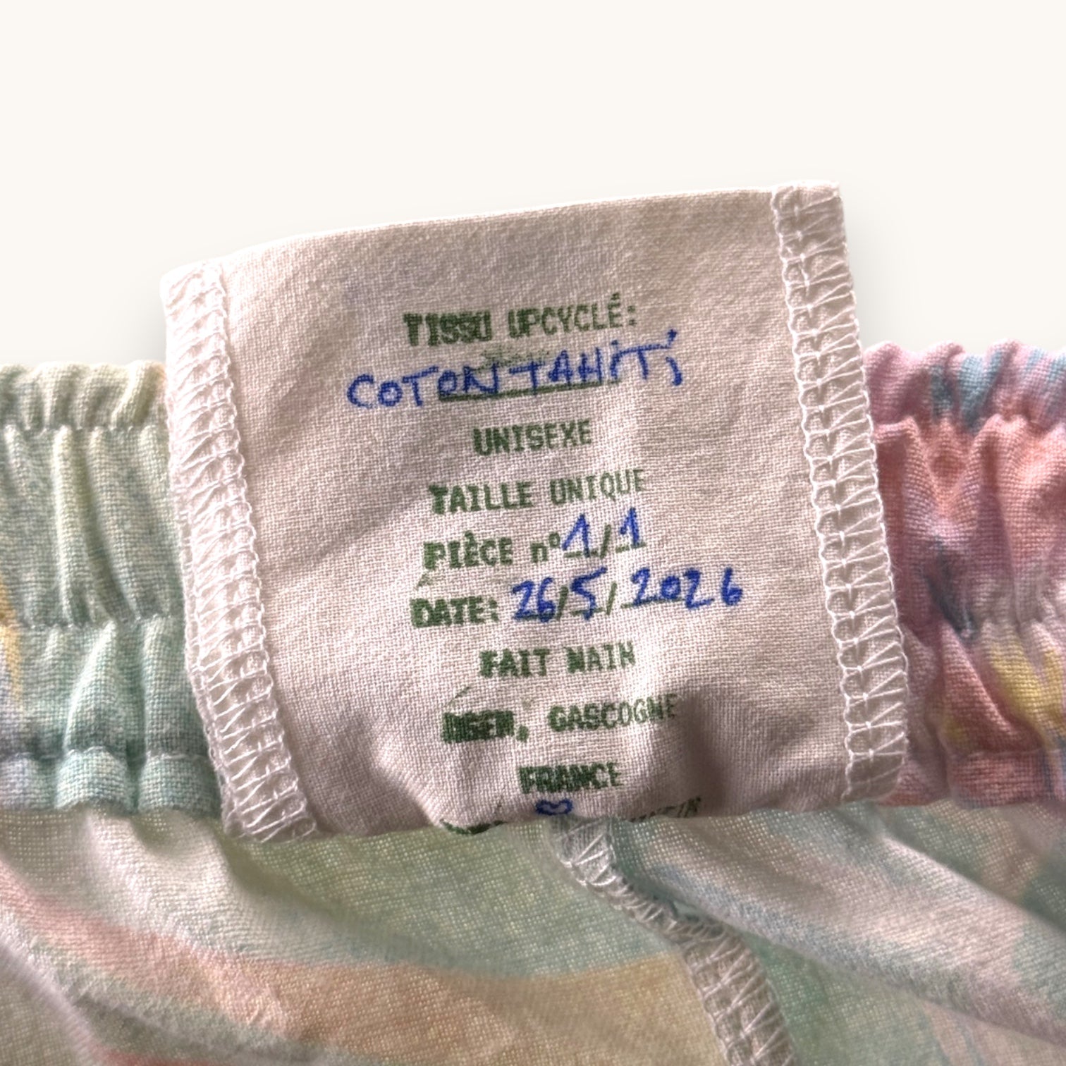 Mini-short Tropicool Pastel – Collection Fleurs – Quintín