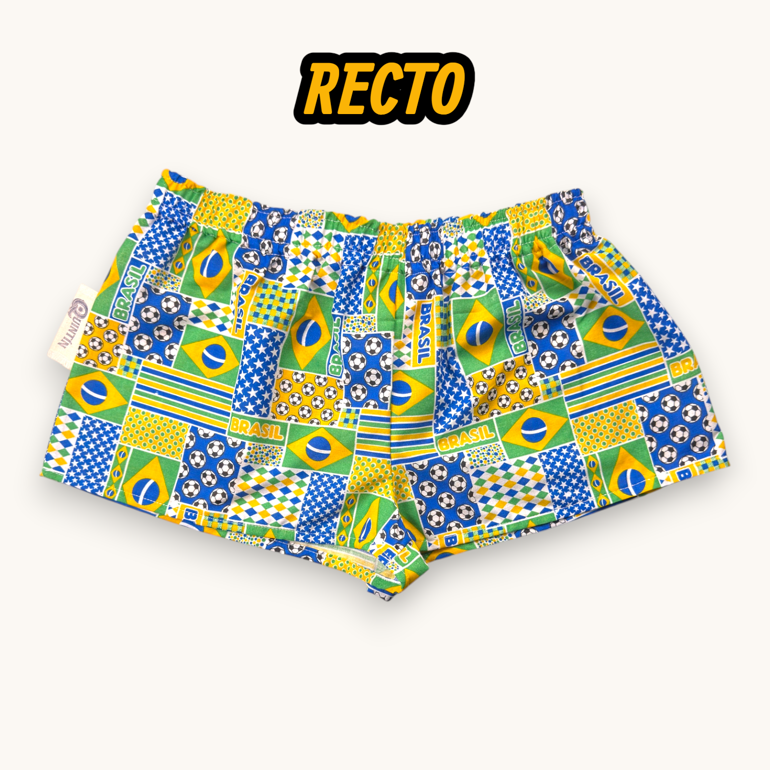Mini-short Brasil Futebol – Pop Culture – Quintín
