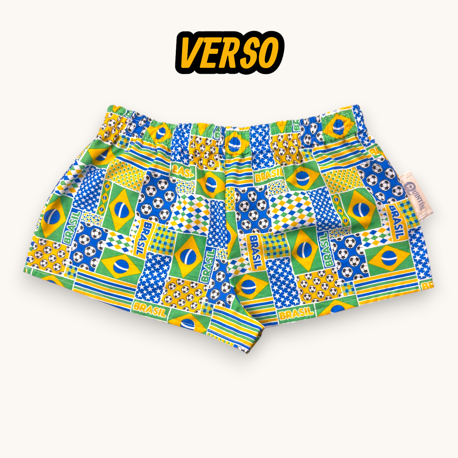 Mini-short Brasil Futebol – Pop Culture – Quintín