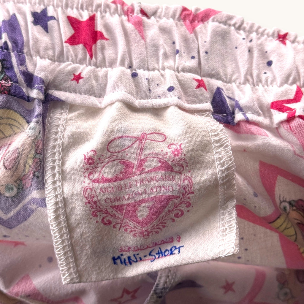 Mini-short Âge 2 Glace Rose n°3 – Pop Culture & Rose Bonbon – Quintín