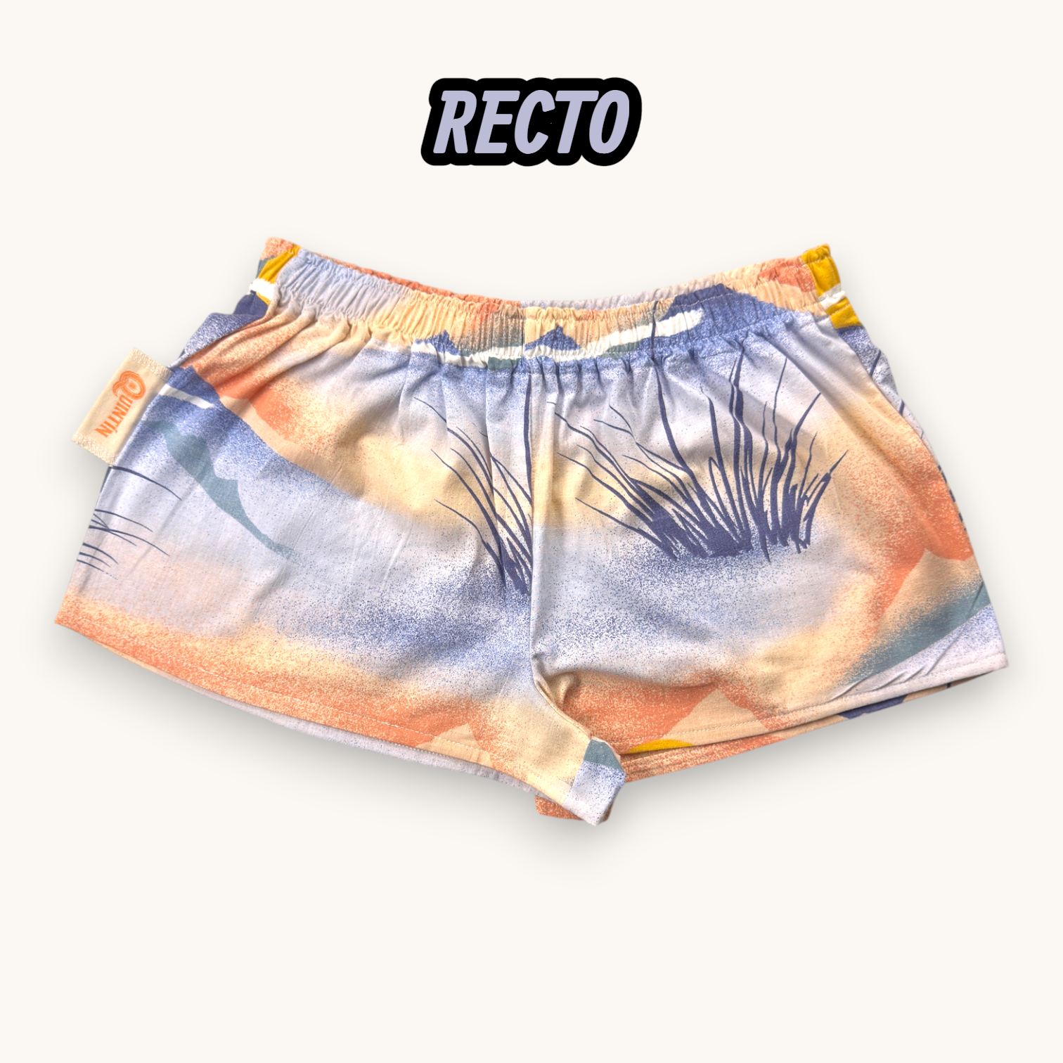 Mini-short Lagune Sunset – Collection Paysage – Quintín