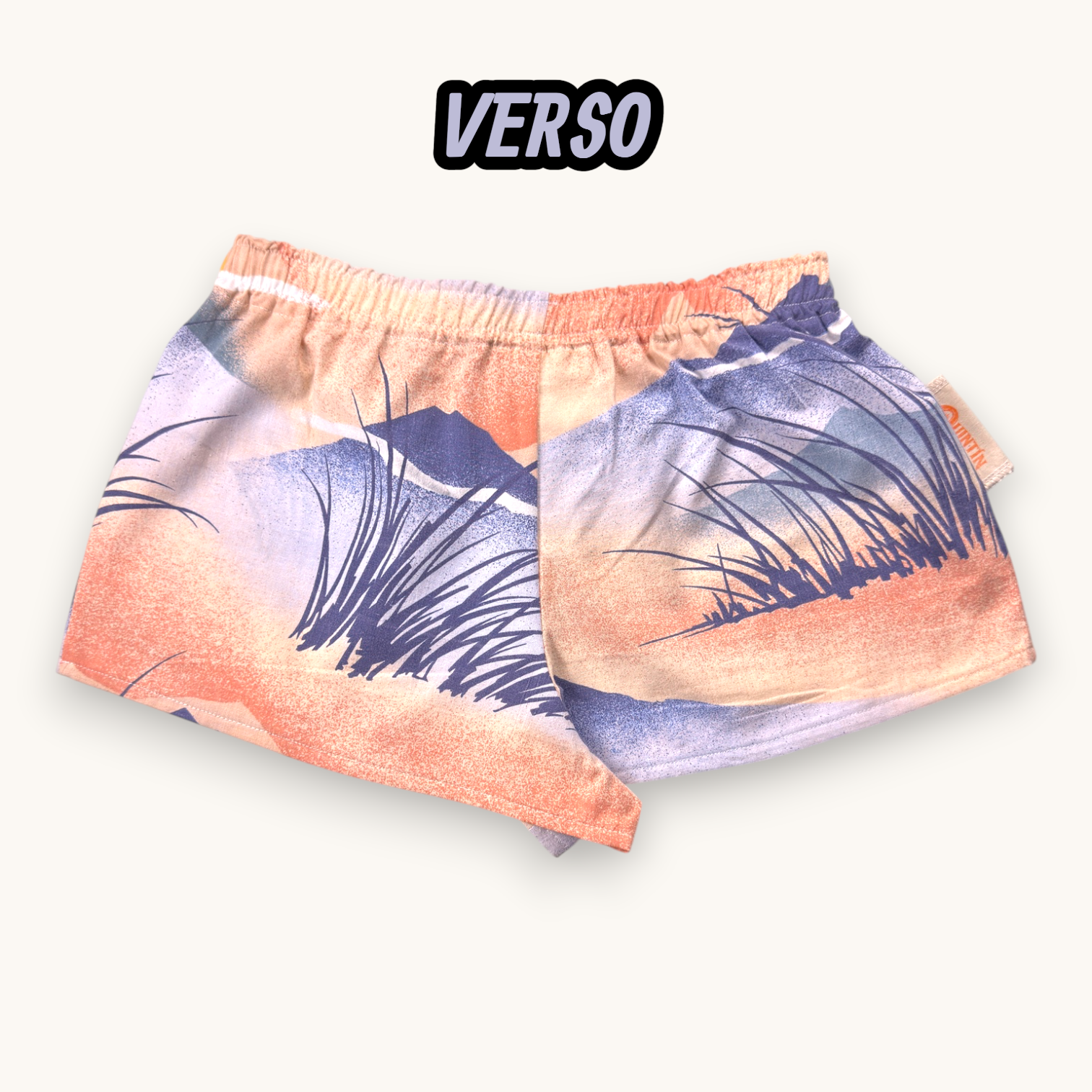 Mini-short Lagune Sunset – Collection Paysage – Quintín