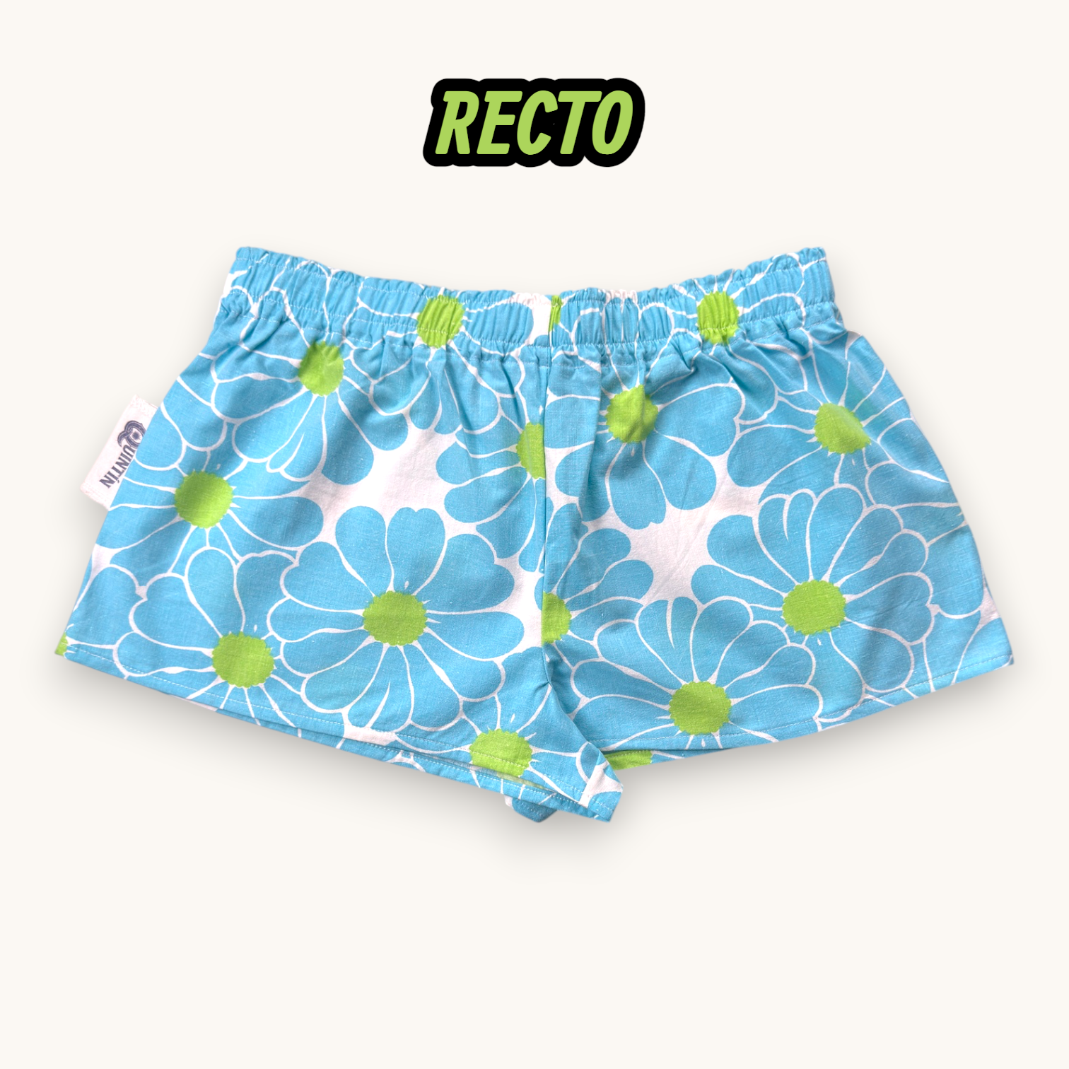 Mini-short Fleurs Pop Années 70 – Quintín