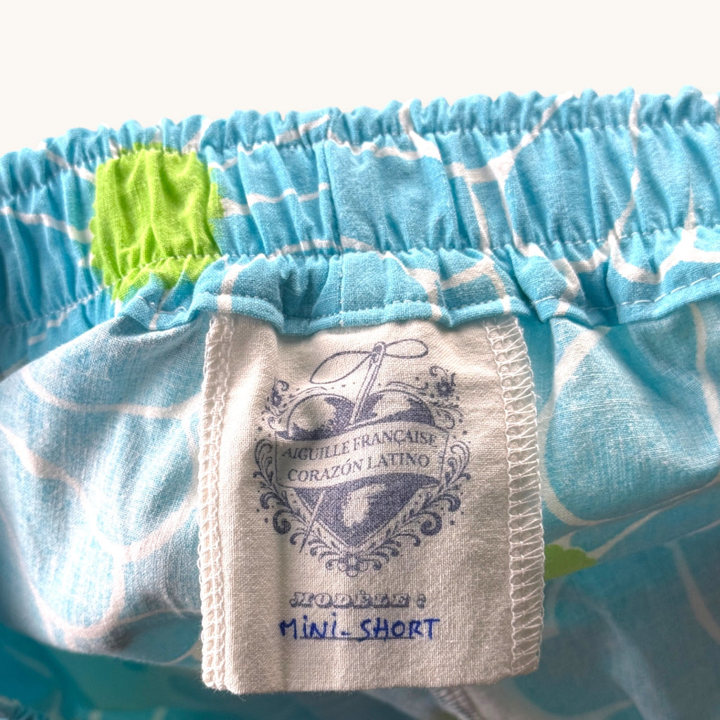Mini-short Fleurs Pop Années 70 – Quintín