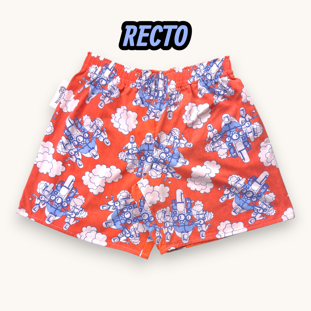Short Long Moto Vintage – Collection Pop Culture – Quintín