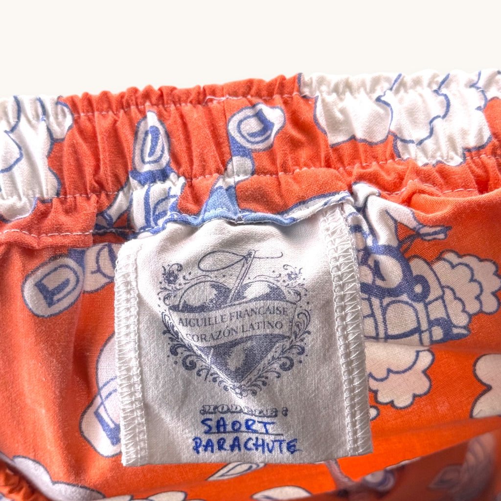 Short Parachute Moto Vintage – Collection Pop Culture – Quintín