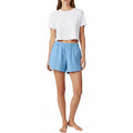 Short Parachute Bleu Piscine – Collection Couleurs Unies – Quintín