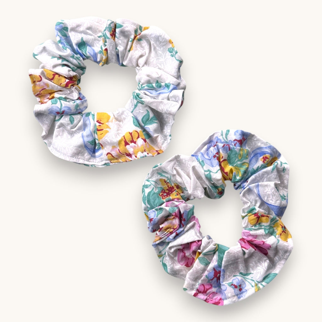 Maxi-Chouchou Pivoines Vintage fait main upcyclé – Quintín