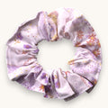 Maxi-Chouchou Fleurs Pastel Violettes Vintage fait main upcyclé – Quintín