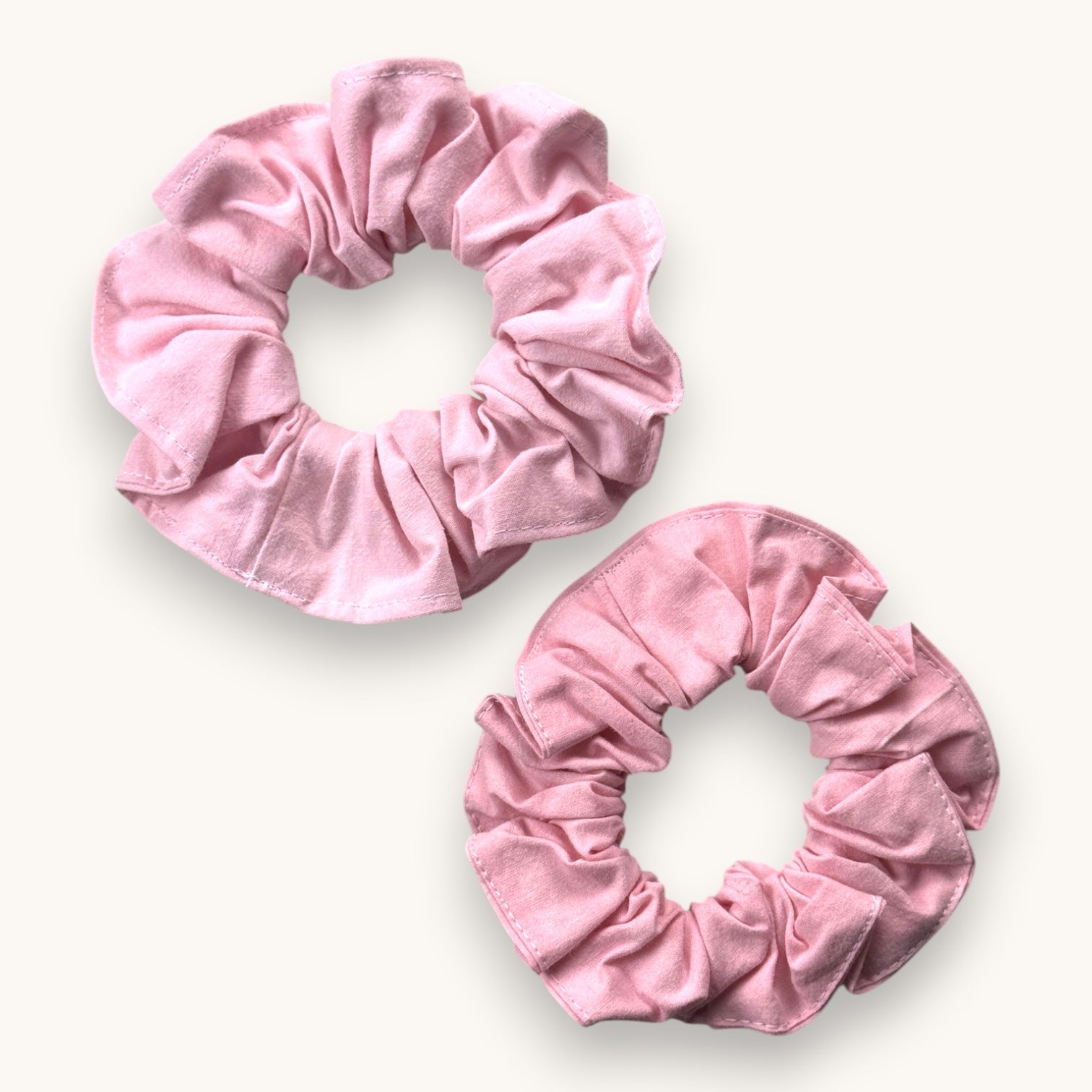 Maxi-Chouchou Rose Uni Vintage fait main upcyclé – Quintín