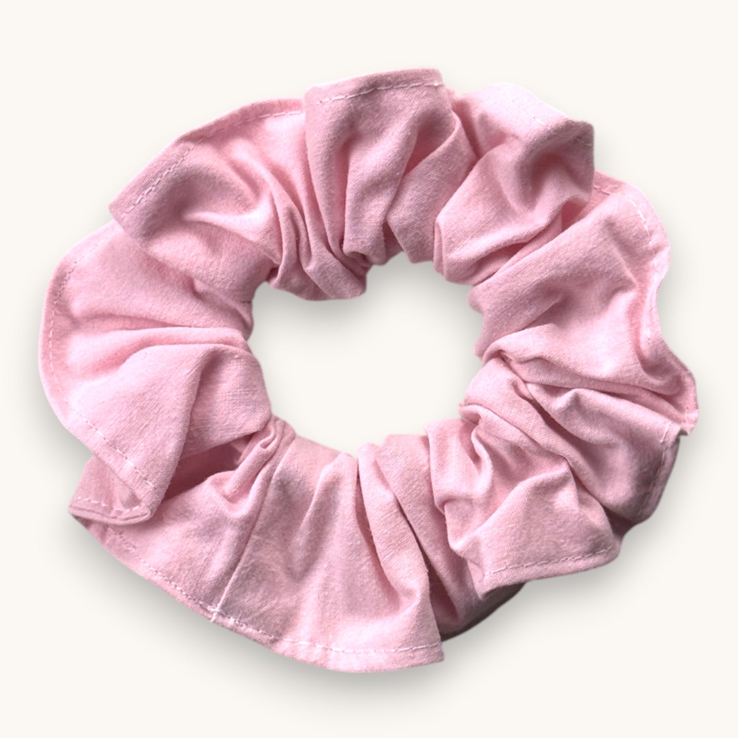 Maxi-Chouchou Rose Uni Vintage fait main upcyclé – Quintín