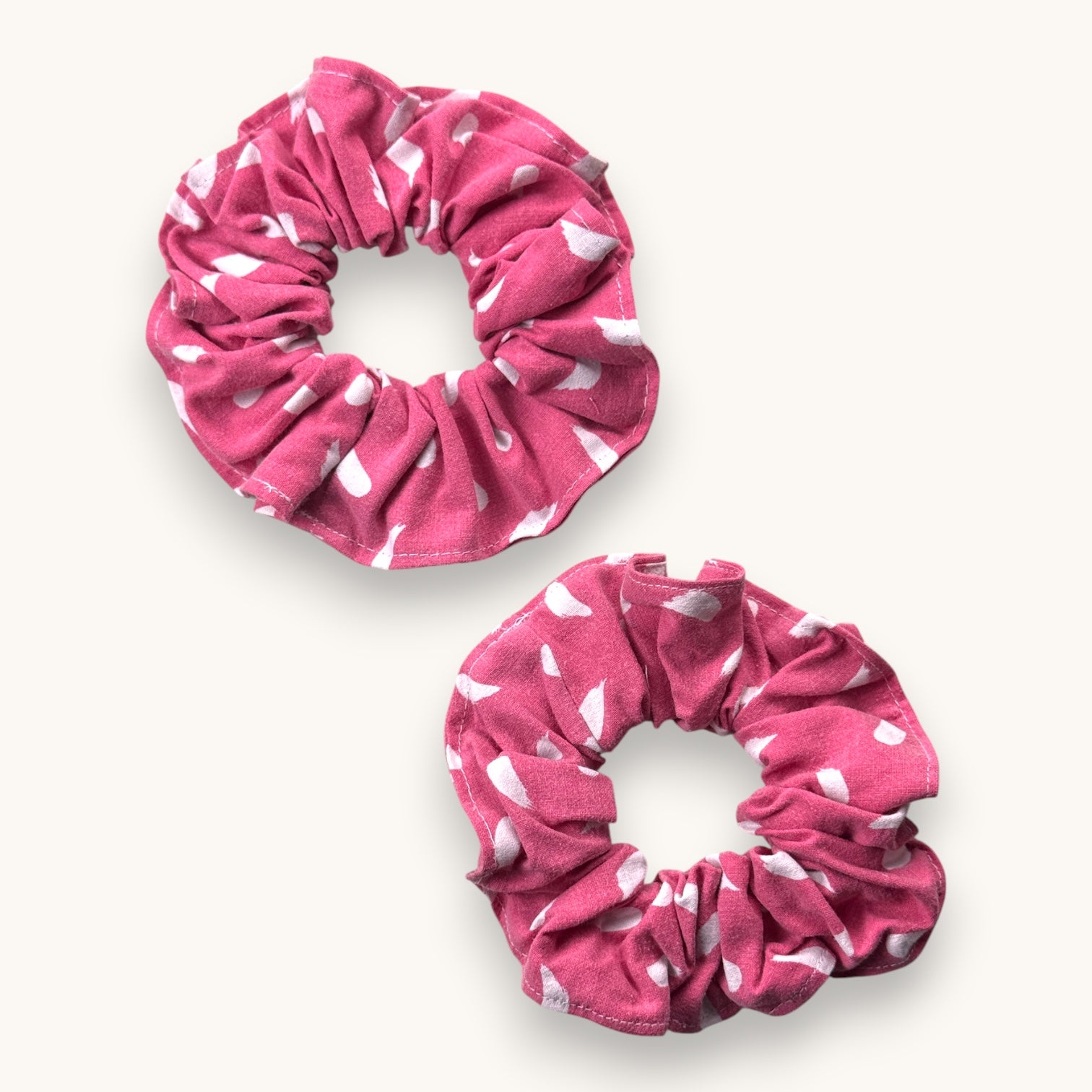 Maxi-Chouchou Rose Pinceau Vintage fait main upcyclé – Quintín
