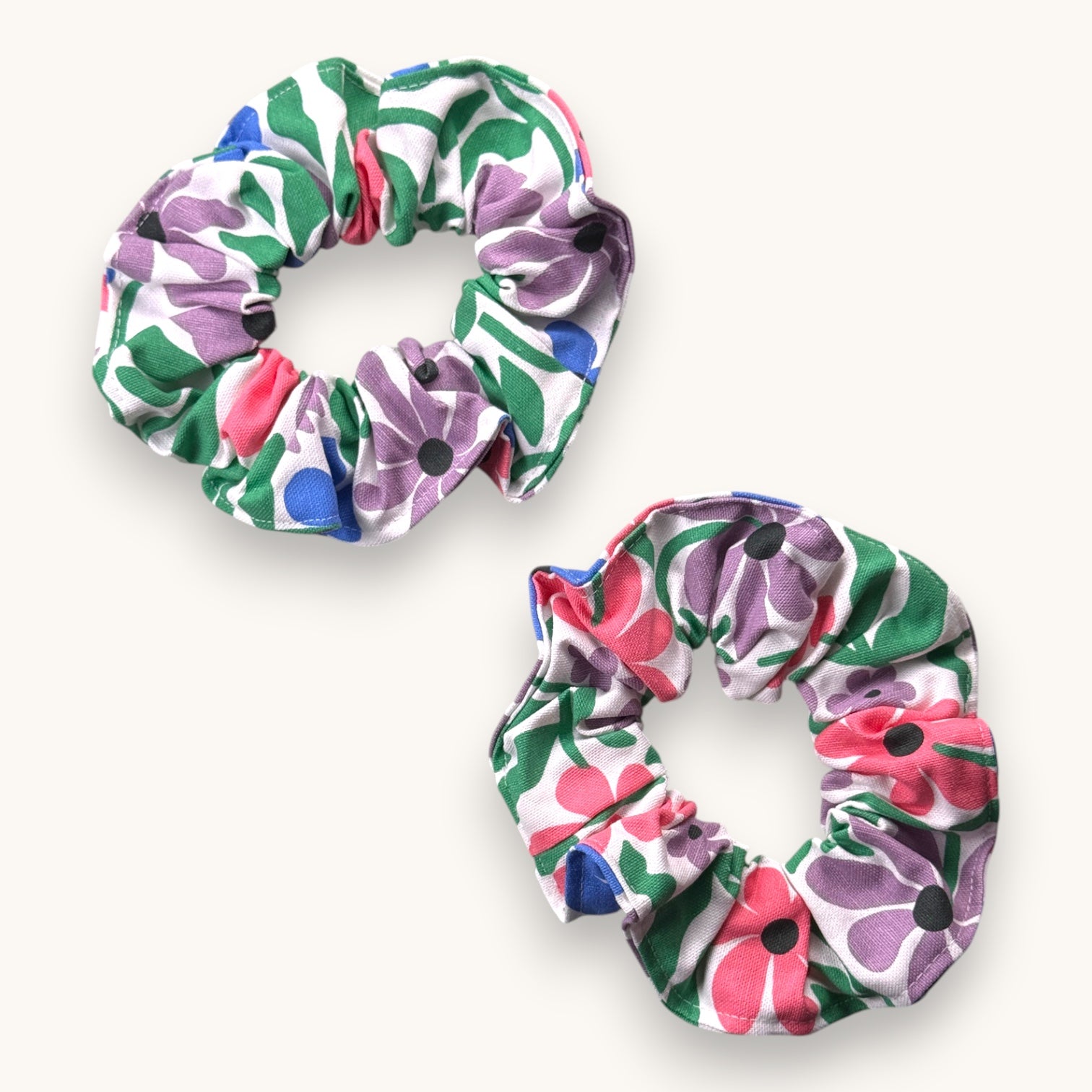Maxi-Chouchou Fleurs 70 fait main upcyclé – Quintín