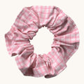 Maxi-Chouchou Vichy Rose Grand Carreaux fait main upcyclé – Quintín