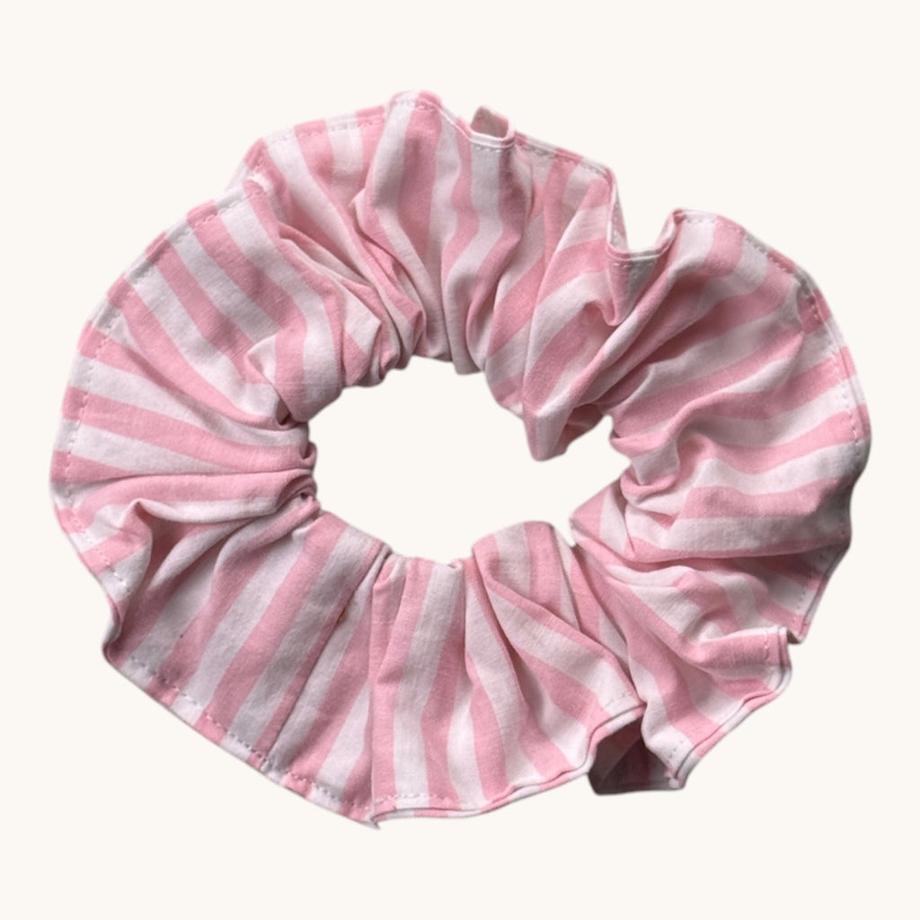Maxi-Chouchou Rayé Rose fait main upcyclé – Quintín