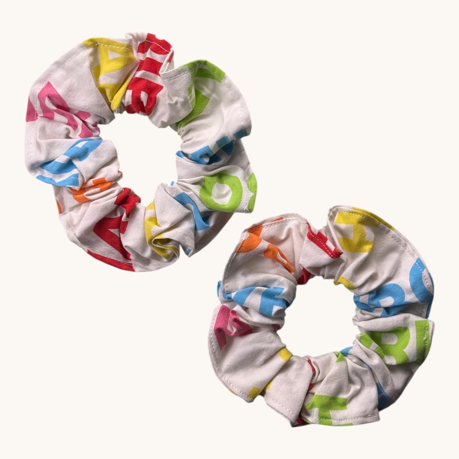 Maxi-Chouchou Haribo Multicolore fait main upcyclé – Quintín