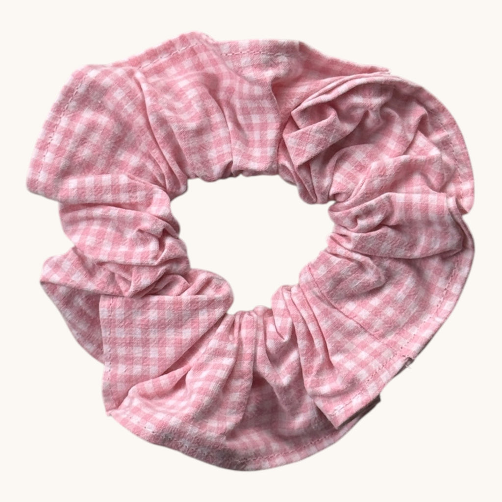 Maxi-Chouchou Vichy Rose Bardot Vintage fait main upcyclé – Quintín