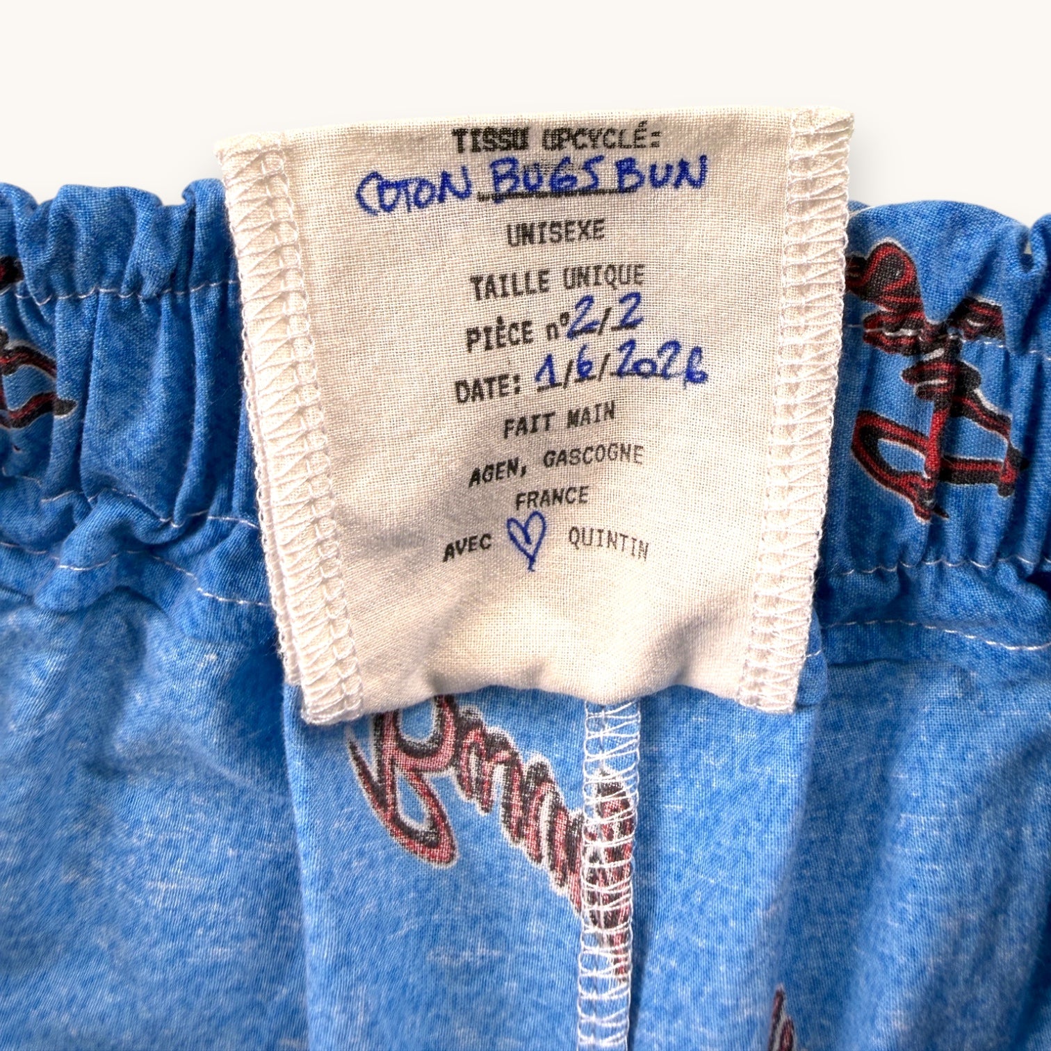Pantalon Évasé Bugs Bunny – Collection Pop Culture – Quintín