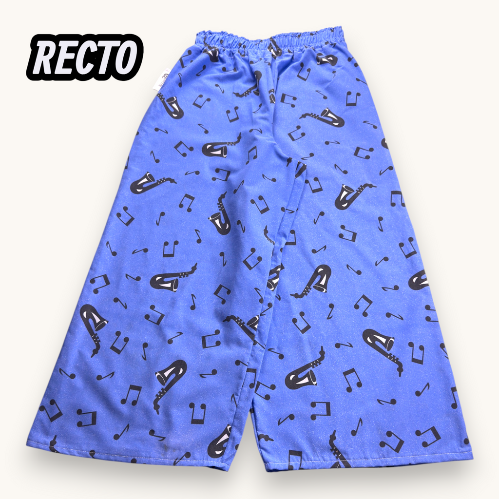 Pantalon Évasé Music & Saxo – Collection Pop Culture – Quintín