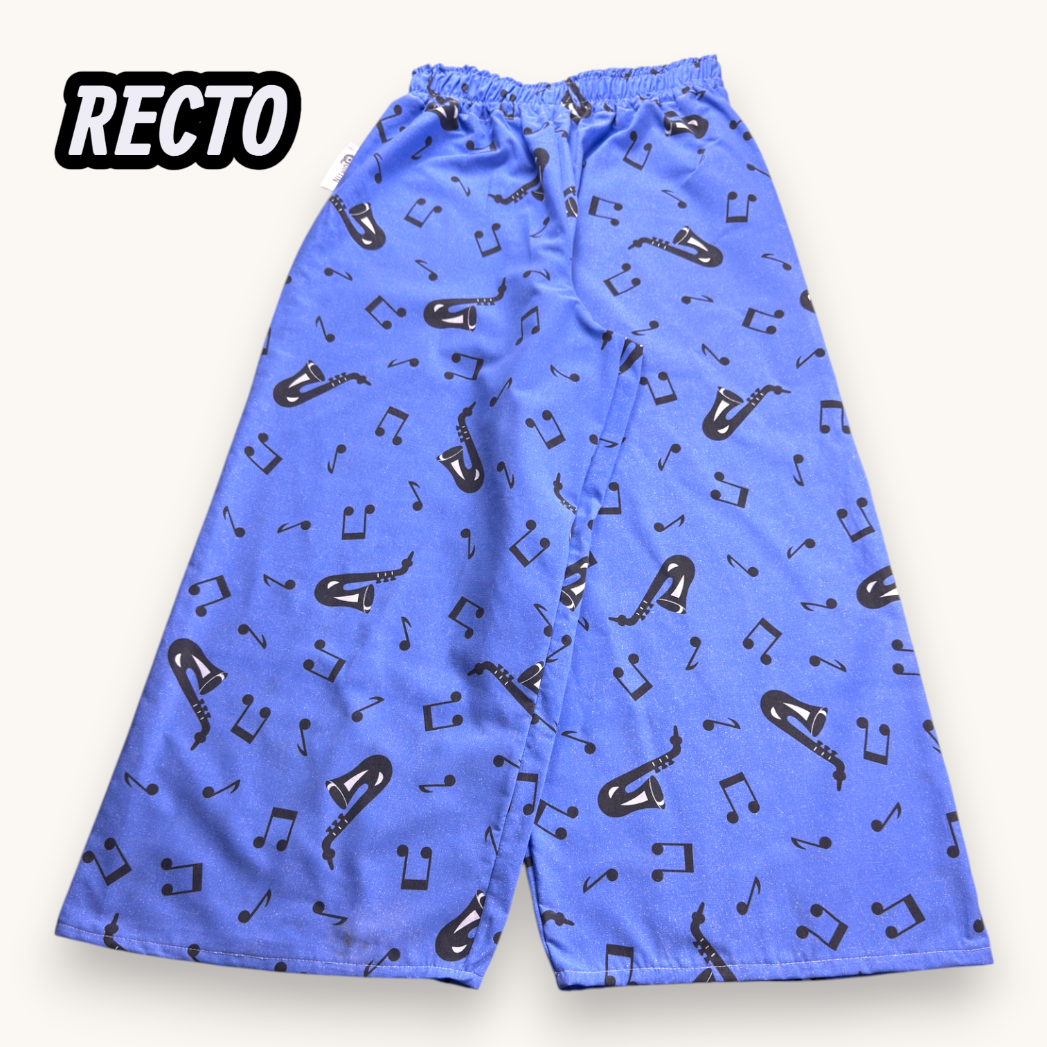 Pantalon Évasé Music & Saxo – Collection Pop Culture – Quintín