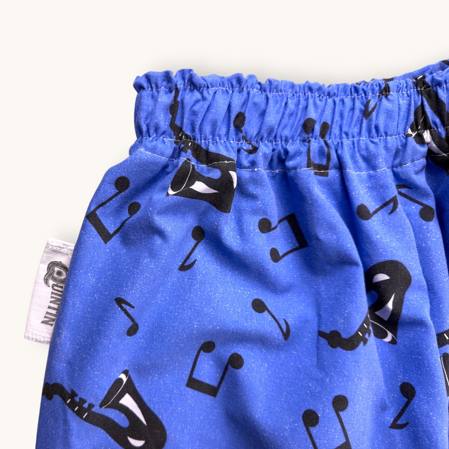Pantalon Évasé Music & Saxo – Collection Pop Culture – Quintín