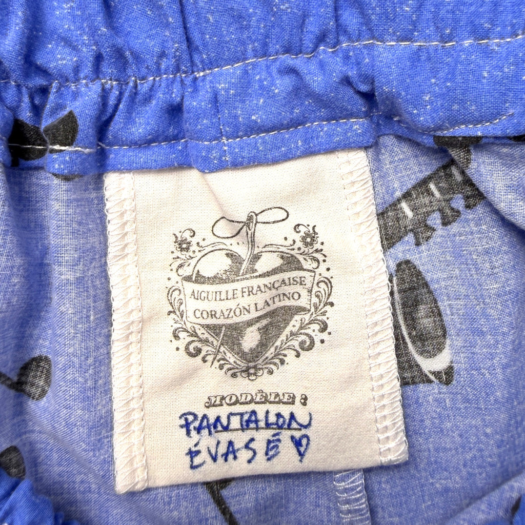 Pantalon Évasé Music & Saxo – Collection Pop Culture – Quintín