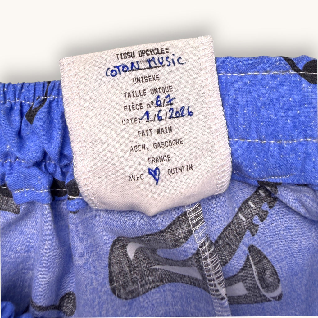 Pantalon Évasé Music & Saxo – Collection Pop Culture – Quintín