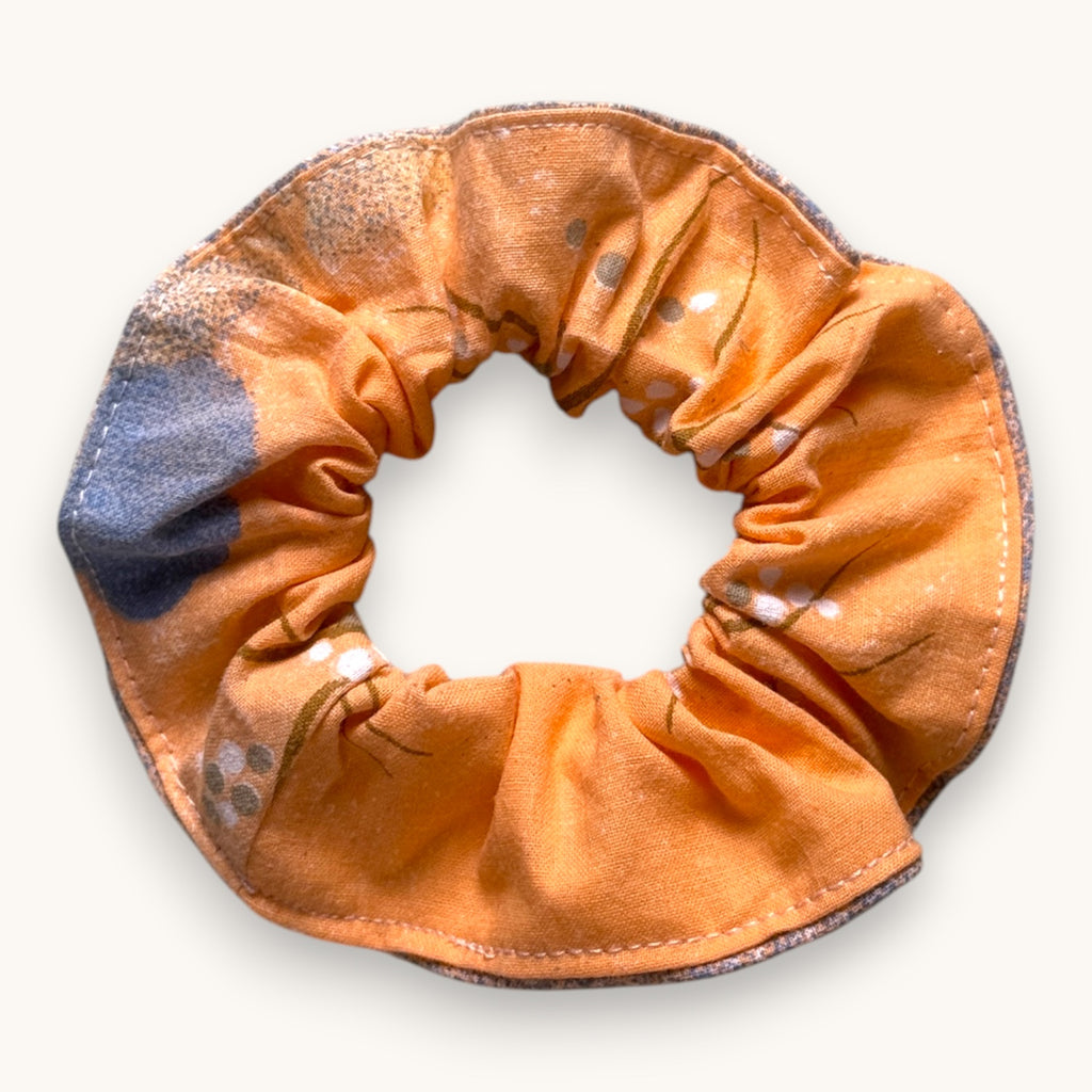 Chouchou Terracotta Fleuri fait main upcyclé – Quintín