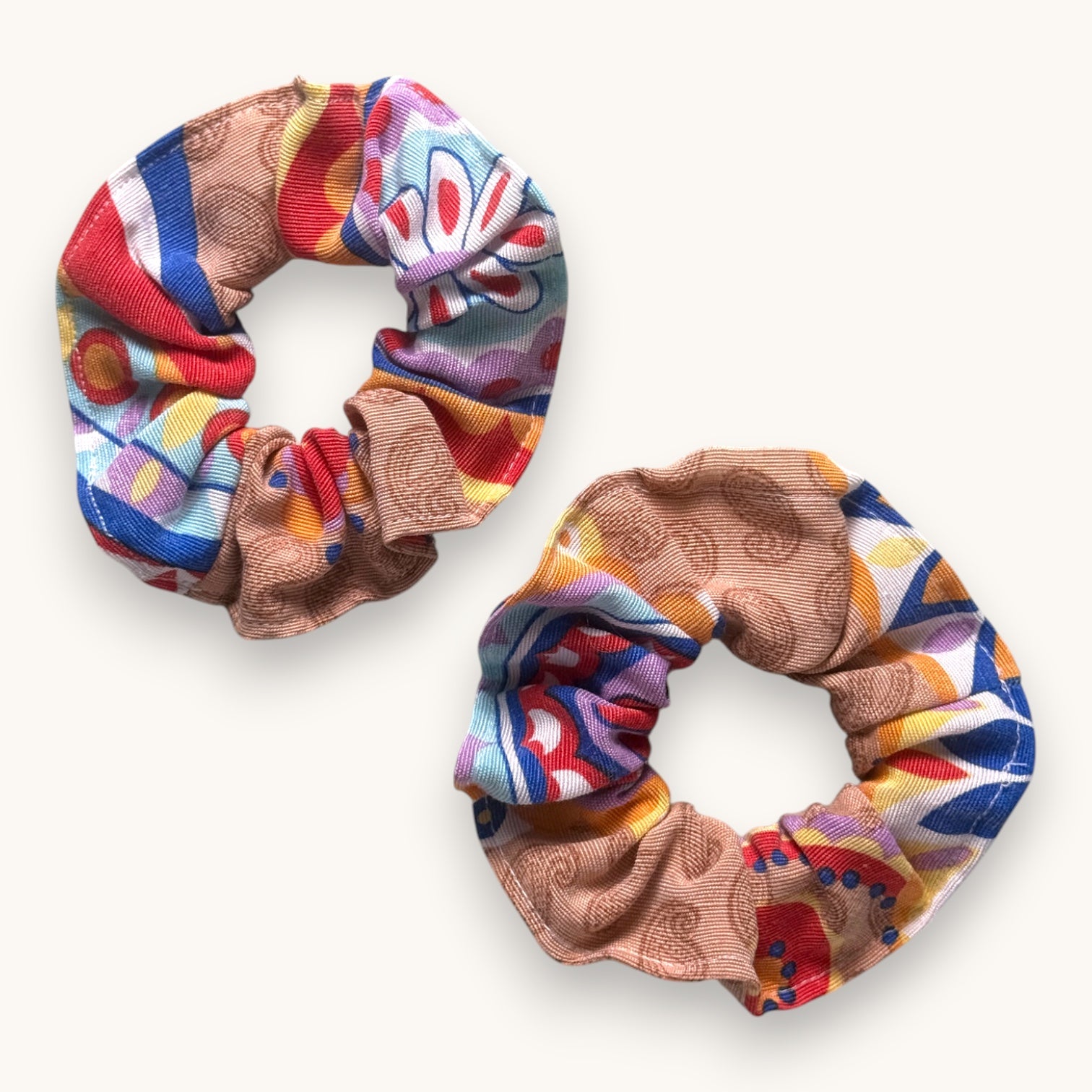 Chouchou Mandala Vintage fait main upcyclé – Quintín